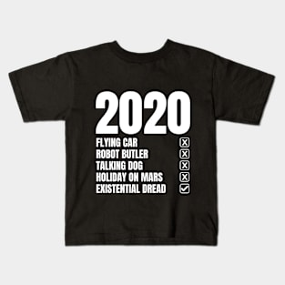 The Future! Less Flying Cars More Existential Dread Kids T-Shirt